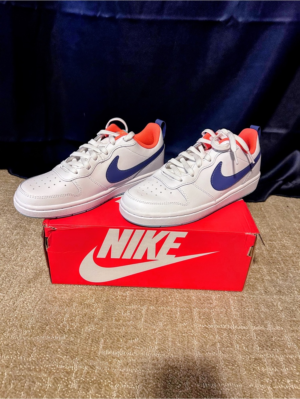 Brand new 5y/6.5 women Nike Court Borough Low 2